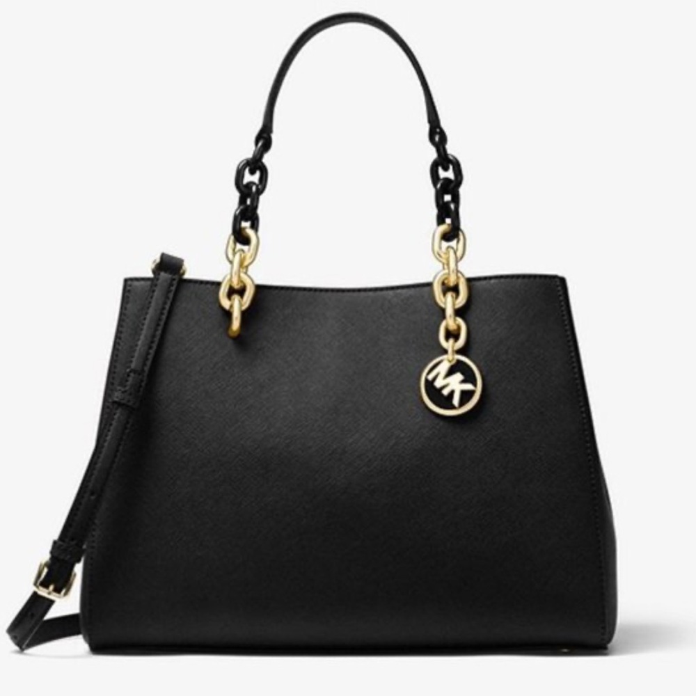 Michael Kors Cynthia Safiano Leather Bag